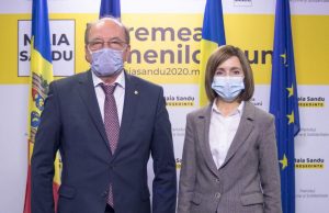 Майя Санду встретилась с послом России в Молдове