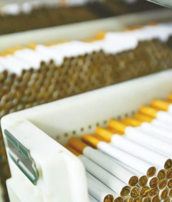 На границе пресечена попытка контрабанды сигарет