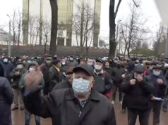 Сторонники Санду требуют в центре Кишинева досрочных выборов в парламент