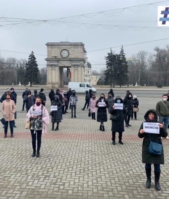 Работники малого и среднего бизнеса вышли на протест