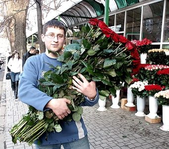 Молдавские продавцы цветов подвели итоги 8 марта: Такого ажиотажа еще не было