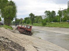 Реку Бык продолжают приводить в порядок