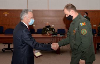 Медали Минобороны РМ удостоен президент Боксерского клуба “Воевод” Сергей Фреюк