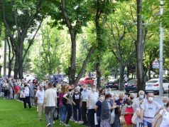 На субботнем марафоне в Кишиневе привились 4362 человека