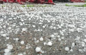 Какой ущерб нанес град, выпавший вчера в Молдове?