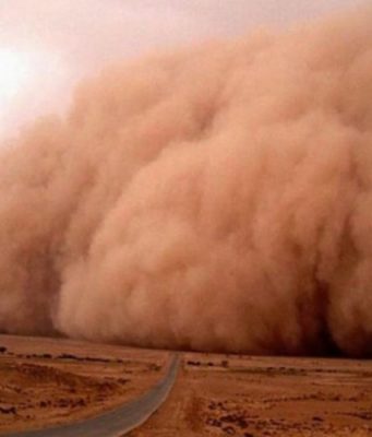 На Молдову движется пылевое облако из Сахары