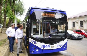 В Кишиневе запущен новый троллейбусный маршрут