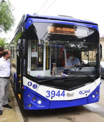 В Кишиневе запущен новый троллейбусный маршрут