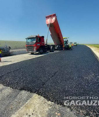 Новая объездная дорога для Комрата завершена наполовину