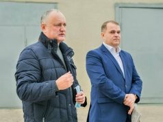 Игорь Додон поддержал в Бельцах кандидата на пост мэра Александра Нестеровского