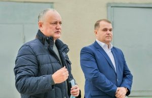 Игорь Додон поддержал в Бельцах кандидата на пост мэра Александра Нестеровского