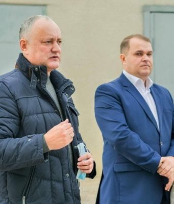 Игорь Додон поддержал в Бельцах кандидата на пост мэра Александра Нестеровского