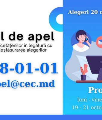 Информационный центр по вопросам референдума и выборов в Молдове начал работу