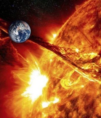 Магнитная буря, достигшая Земли, усилится в ближайшие часы.