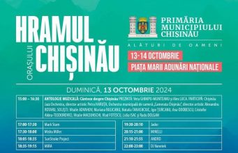 13 и 14 октября в Кишиневе пройдут праздничные мероприятия, посвященные Храму города