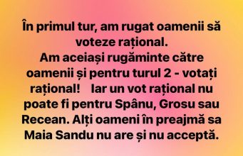 Ион Кику ответил на призыв Майи Санду сплотиться во втором туре