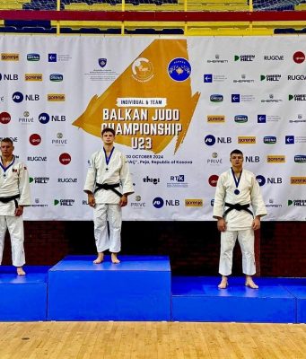 Дзюдоист из Молдовы Михаил Латышев завоевал 1 место на чемпионате в Косово
