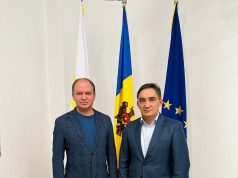 Мэр Кишинева Ион Чебан встретился с кандидатом в президенты от Партии социалистов Александром Стояногло.