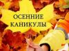 В школах Молдовы с 28 октября начинаются осенние каникулы