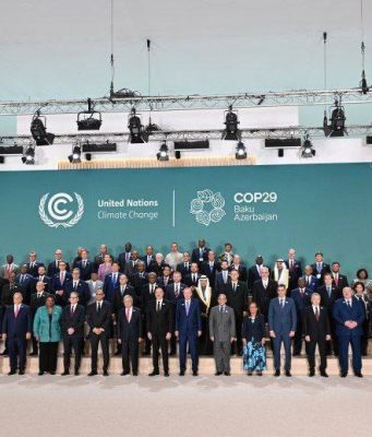 Майя Санду участвует в 29-й сессии Конференции сторон Рамочной конвенции ООН об изменении климата (COP29) в Баку, Азербайджан
