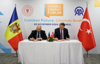 Республика Молдова и Турция подписали Меморандум о сотрудничестве в энергетической сфере.