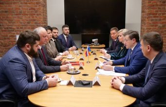 Состоялась встреча Игоря Додона и других представителей партии социалистов с губернатором Нижегородской области Глебом Никитиным