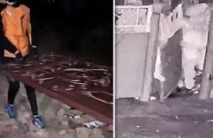 День Святого Андрея: случаи краж ворот попали на камеры