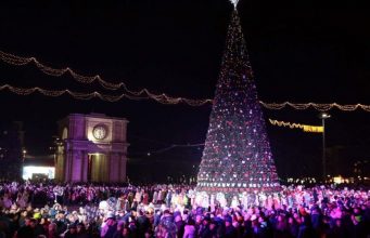 В новогоднюю ночь в центре молдавской столицы пройдет праздничный концерт