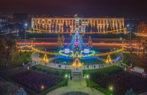 Кишинев будет экономить на праздничной иллюминации.
