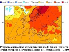 В январе в Молдове средняя температура воздуха ожидается выше нормы
