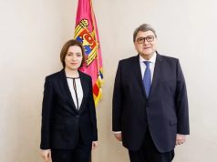 Майя Санду провела встречу с новым главой МИД Румынии