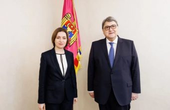 Майя Санду провела встречу с новым главой МИД Румынии