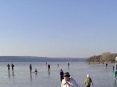 На Дубоссарском водохранилище — сезон коньков