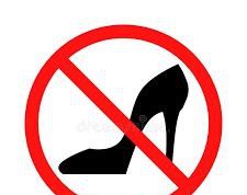 В Греции можно получить огромный штраф за туфли на шпильках