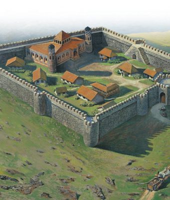 Все посетители Старого Орхея, попадая на территорию Культурно-природного заповедника, встречаются с крепостными стенами между селами Требужены и Бутучены, на вытянутом мысу, окруженном с трех сторон высокими скалами и изгибами реки Реут.