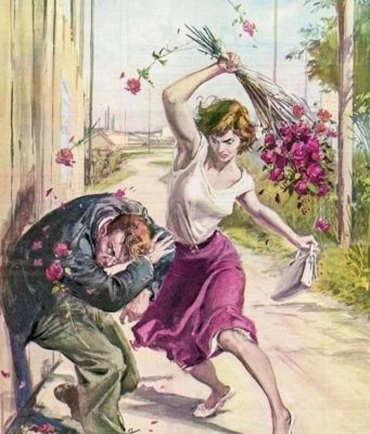 Иллюстрация была нарисована художником-иллюстратором Вальтером Молино и украшала обложку летнего выпуска 1958 года.