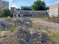 Бывшая школа № 6 в Кишинёве до сих пор в руинах