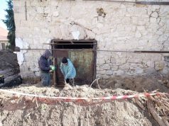 Археологические раскопки в Кишинёве, на Красной мельнице