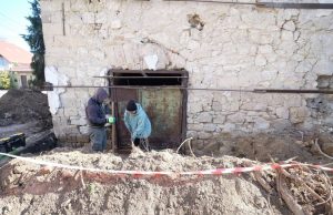 Археологические раскопки в Кишинёве, на Красной мельнице