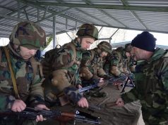 Резервисты Национальной армии Молдовы участвуют в пятидневных учениях