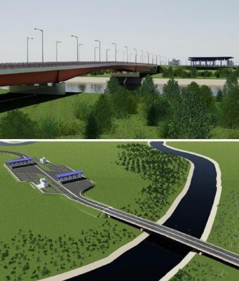 В Унгенах начинается строительство первого автомобильного моста между Молдовой и Румынией