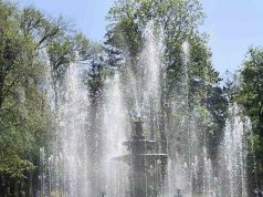 В Кишиневе, накануне пасхальных праздников, заработали фонтаны