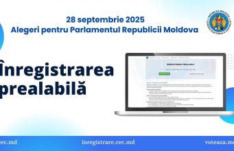 В Молдове началась предварительная регистрация для избирателей, планирующих голосовать за границей на парламентских выборах 28 сентября 2025 года.