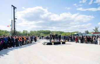 В Унгенах началось строительство моста через реку Прут