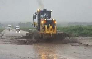 Национальная дорога Хынчешть-Лэпушна затоплена из-за ливней