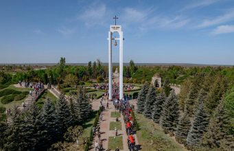 Представители блока «Победа» приняли участие в церемонии перезахоронения 22 неизвестных солдат на Шерпенском плацдарме