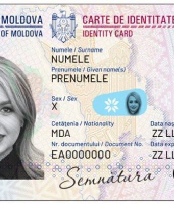 Из удостоверений личности Молдовы уберут адрес и отчество