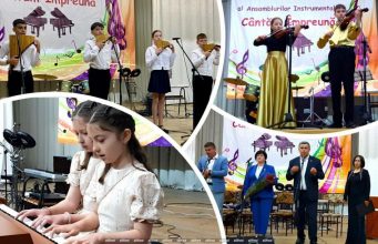 Фестиваль «Cântăm împreună» объединил юные таланты в Единцах