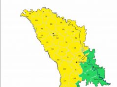 В Молдове введён жёлтый уровень опасности в связи с нестабильной погодной ситуацией.