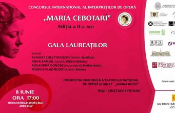 ГАЛА ЛАУРЕАТОВ – Международный конкурс оперных исполнителей имени Марии Чеботарь